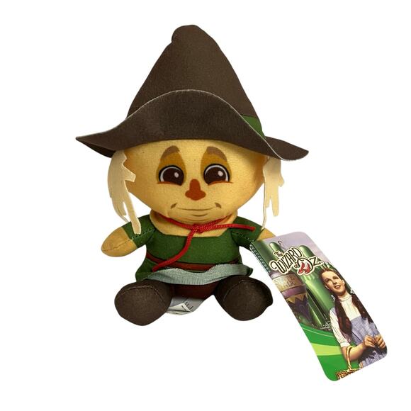 NWT The Wizard of OZ Scarecrow Big Head Mini Plush - Picture 1 of 5